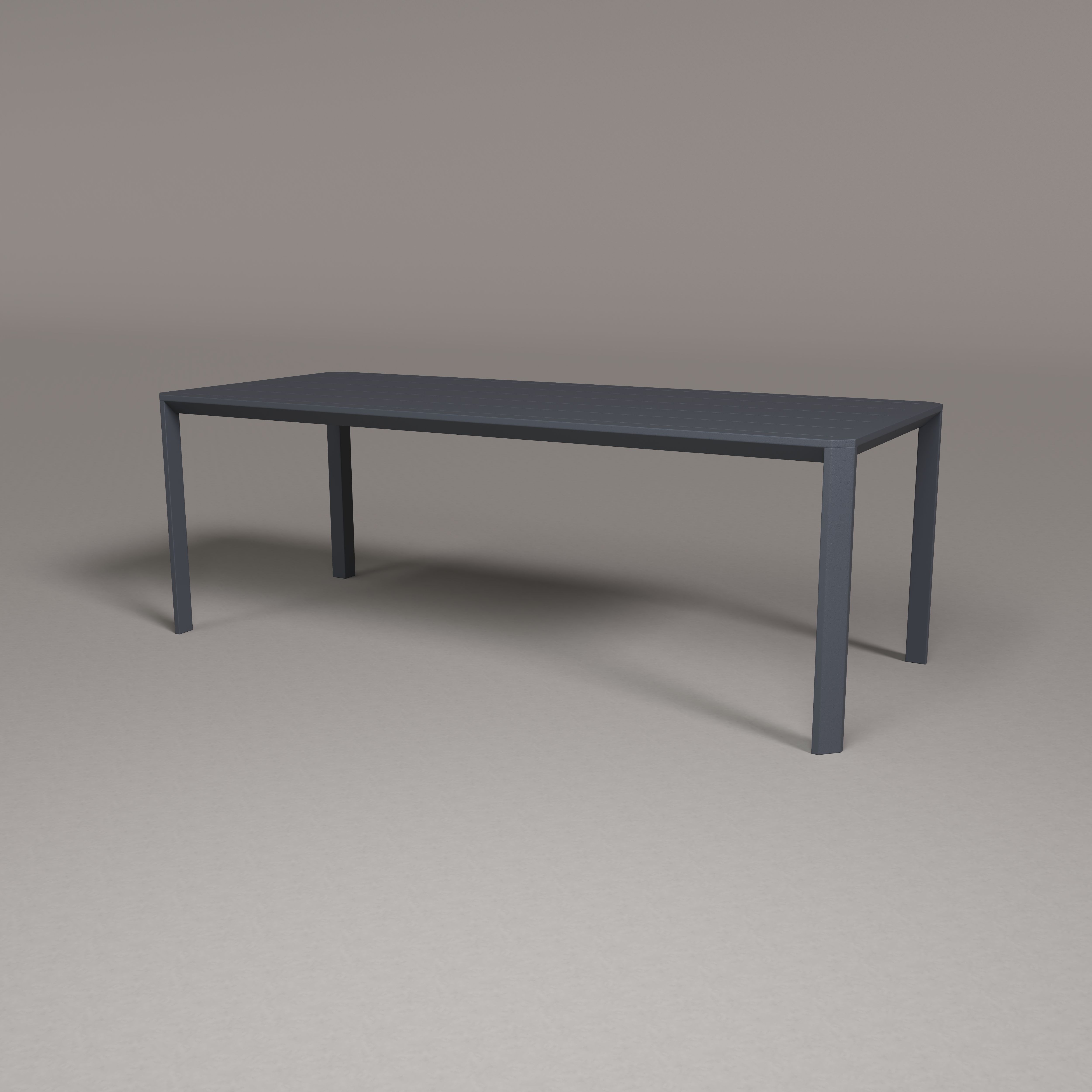 Sicily Aluminum Dining Table