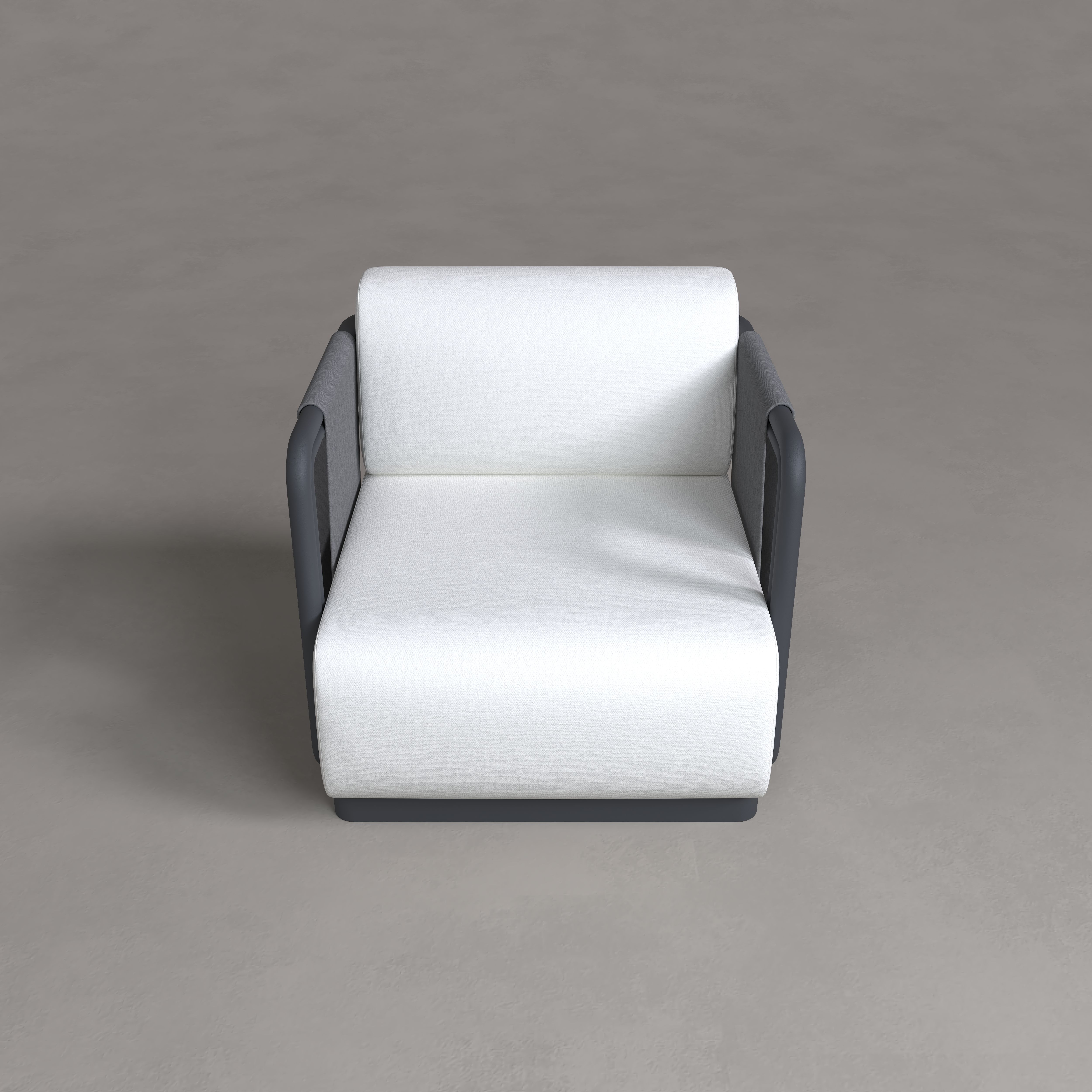 Ordre Aluminum Single Sofa
