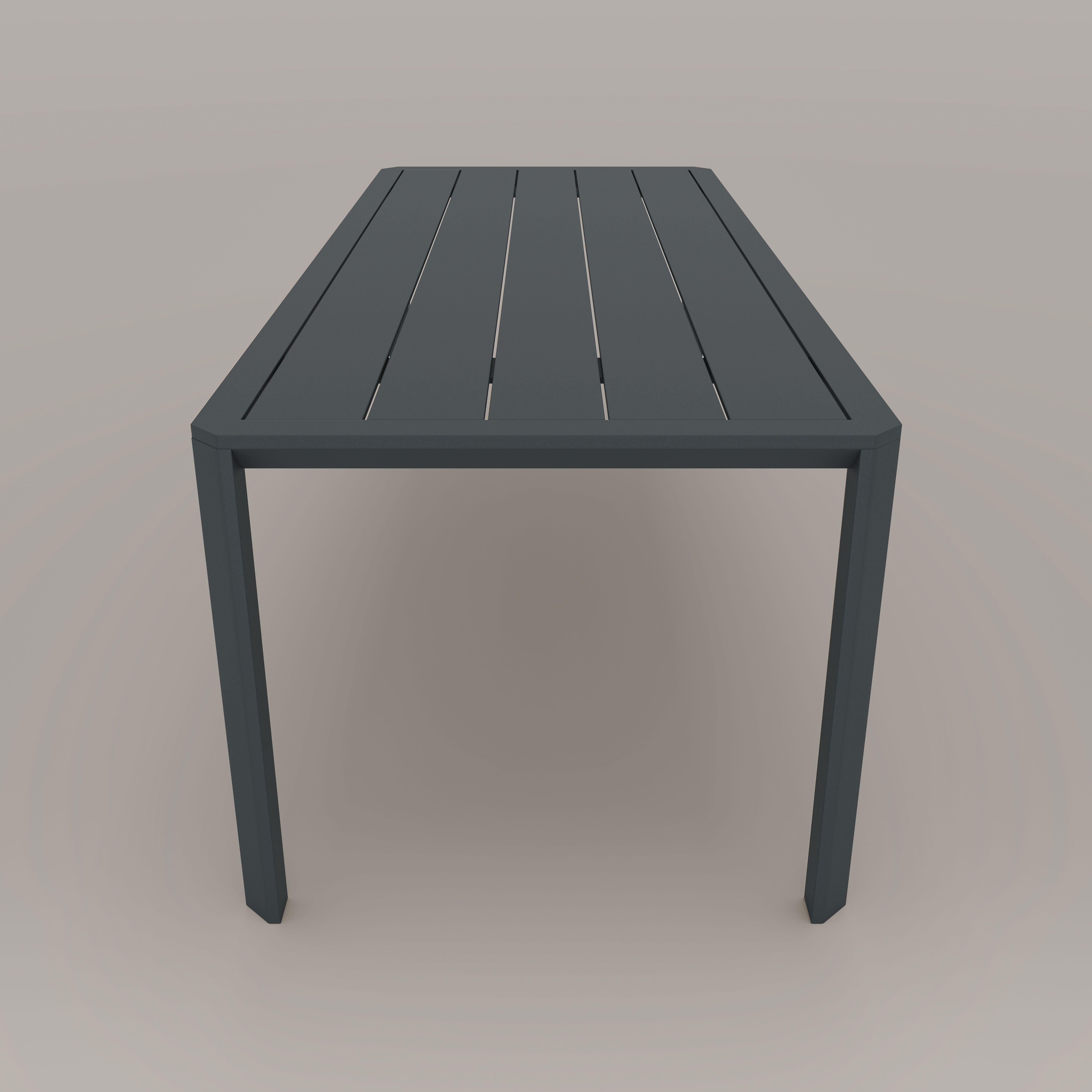 Sicily Aluminum Dining Table