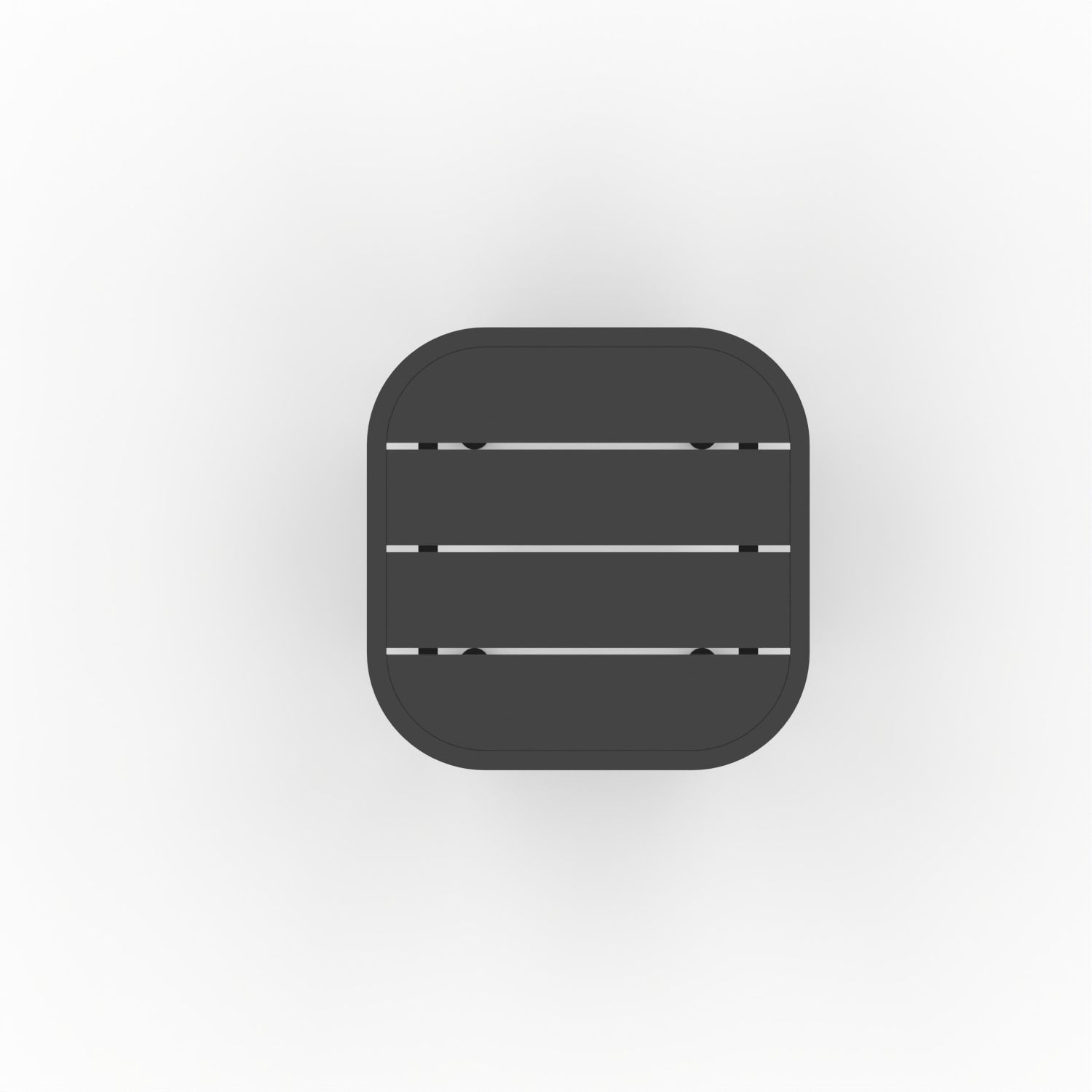 G-Haven Aluminum Side Table