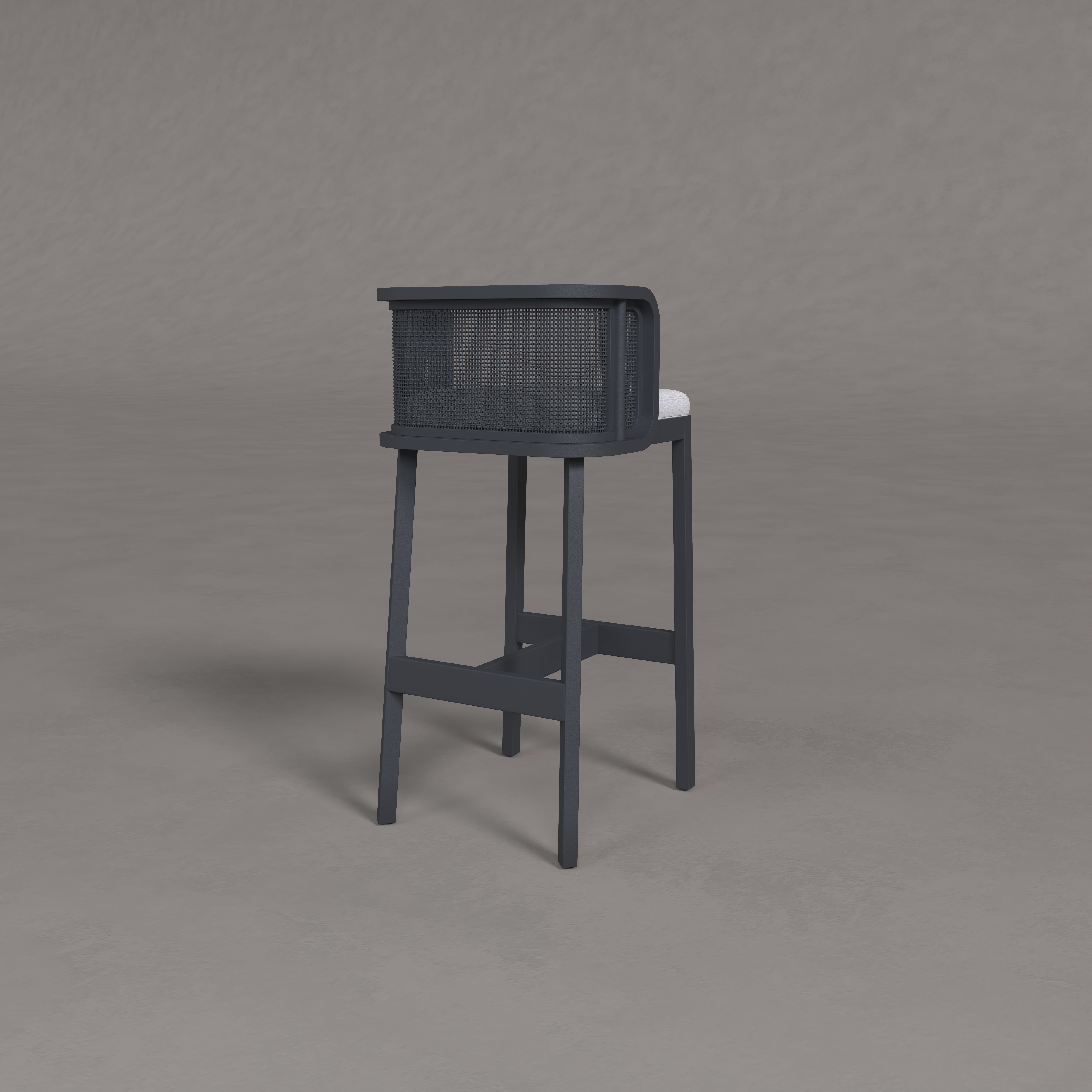 Tranquil Aluminum Counter Stool
