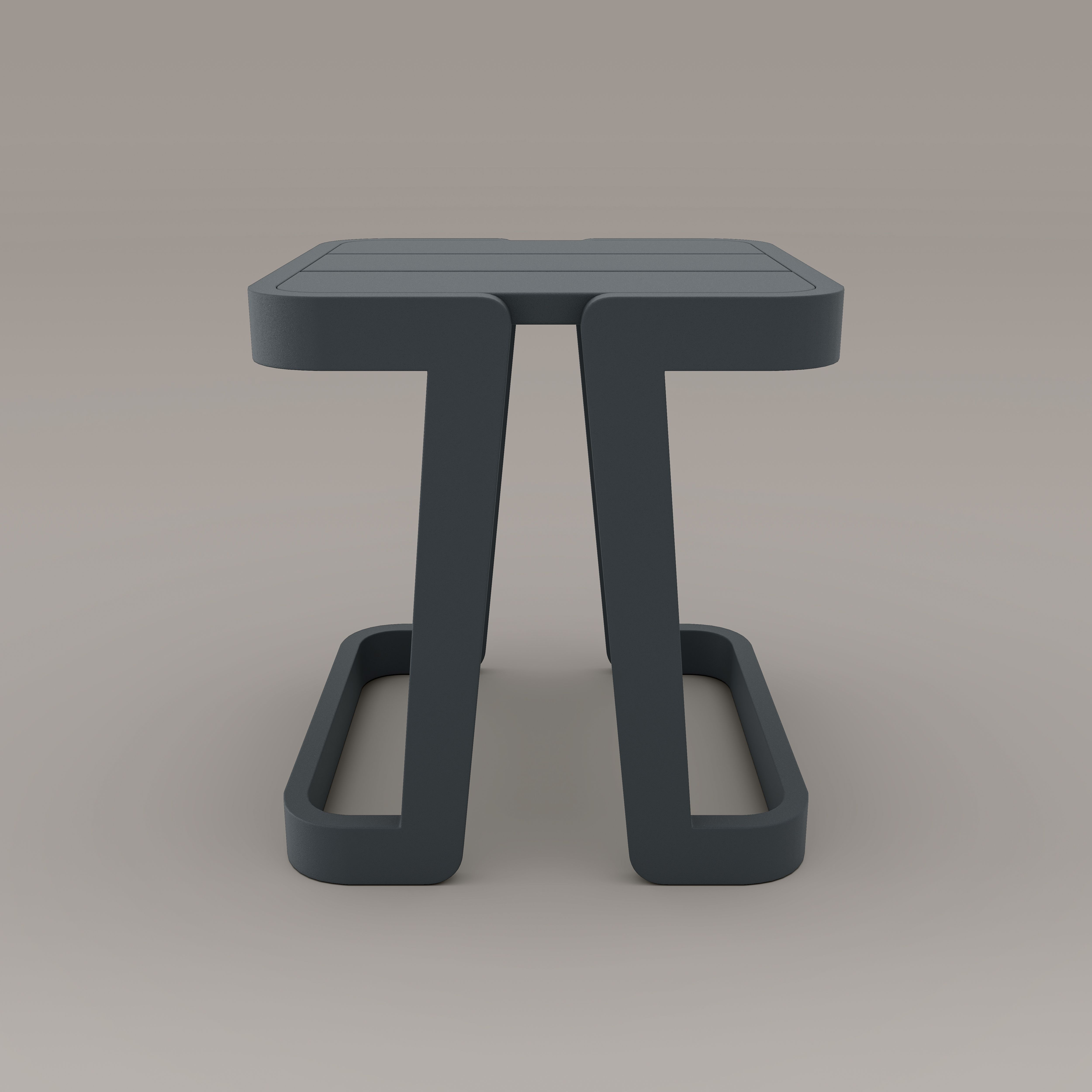 Sicily Aluminum Side Table