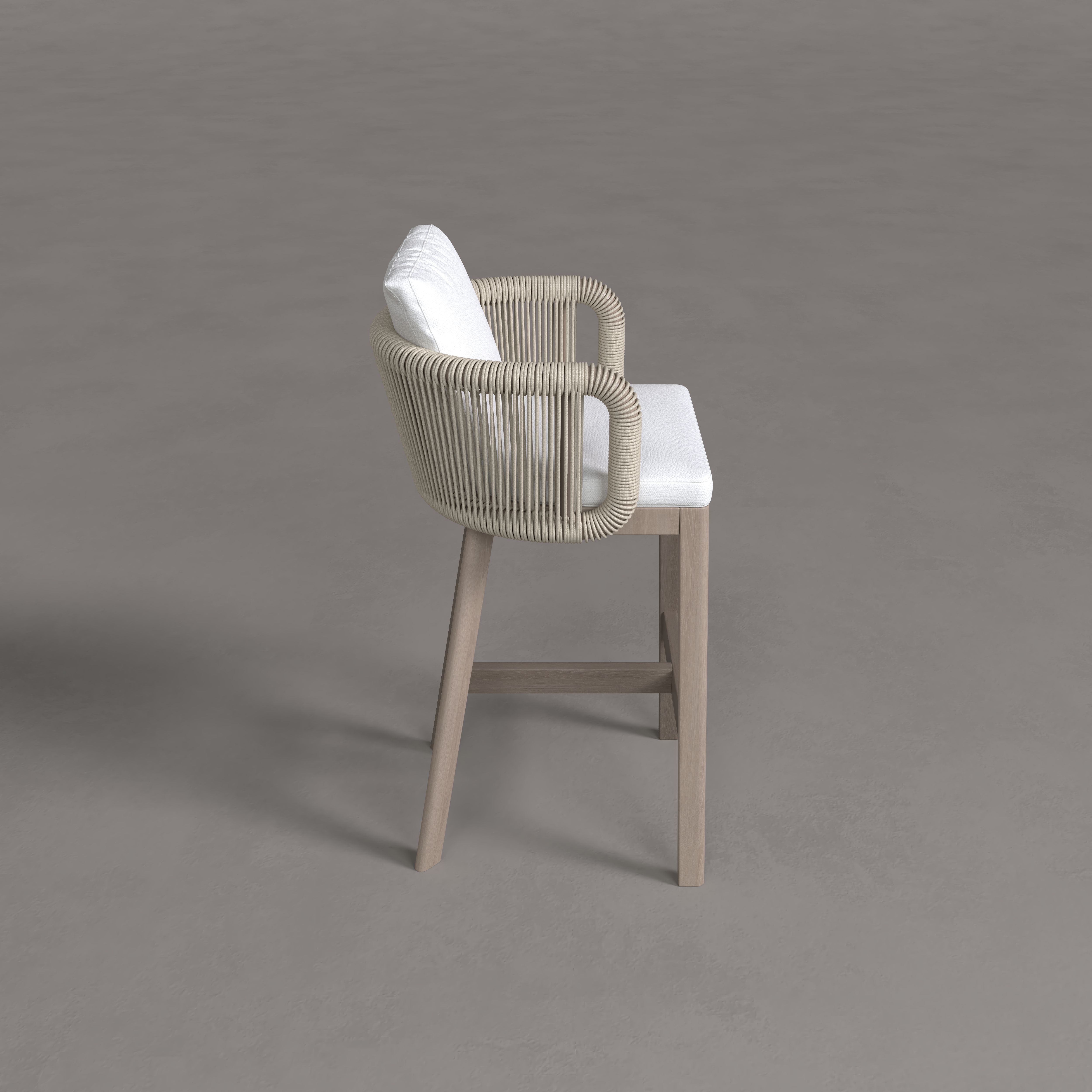 Ordre Teak Counter Stool