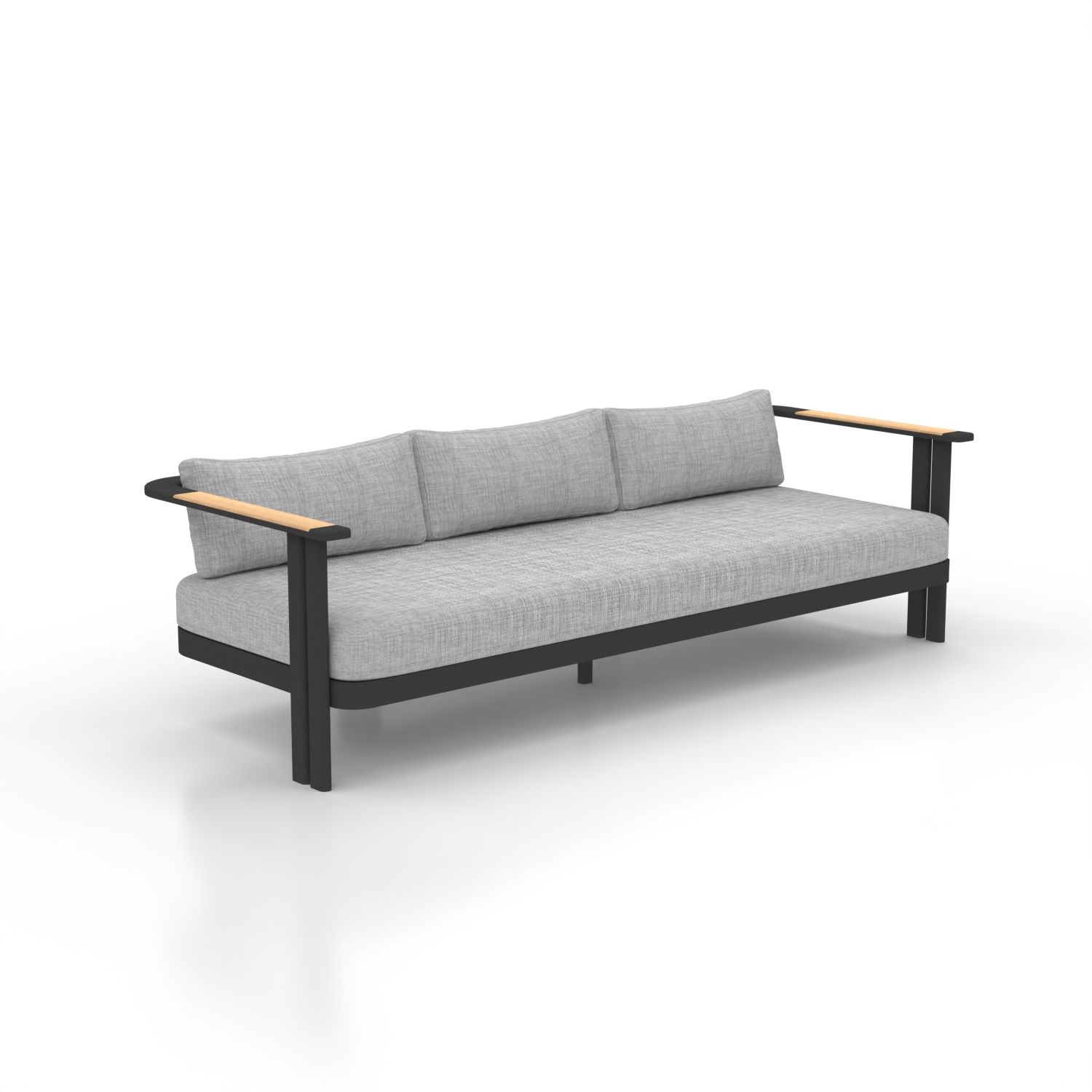 G-Haven Aluminum Three Seat Sofa