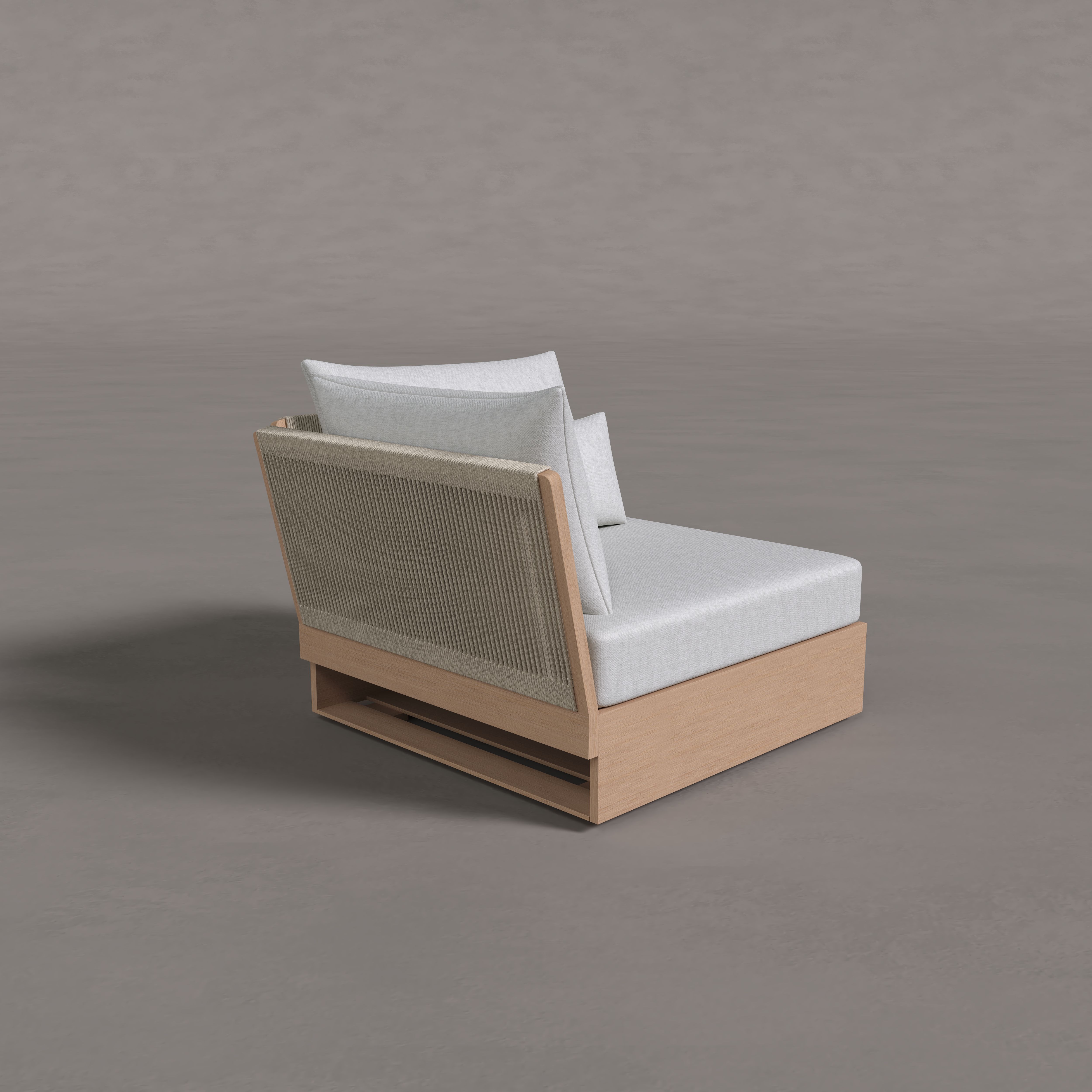 Cove Teak Corner Sofa