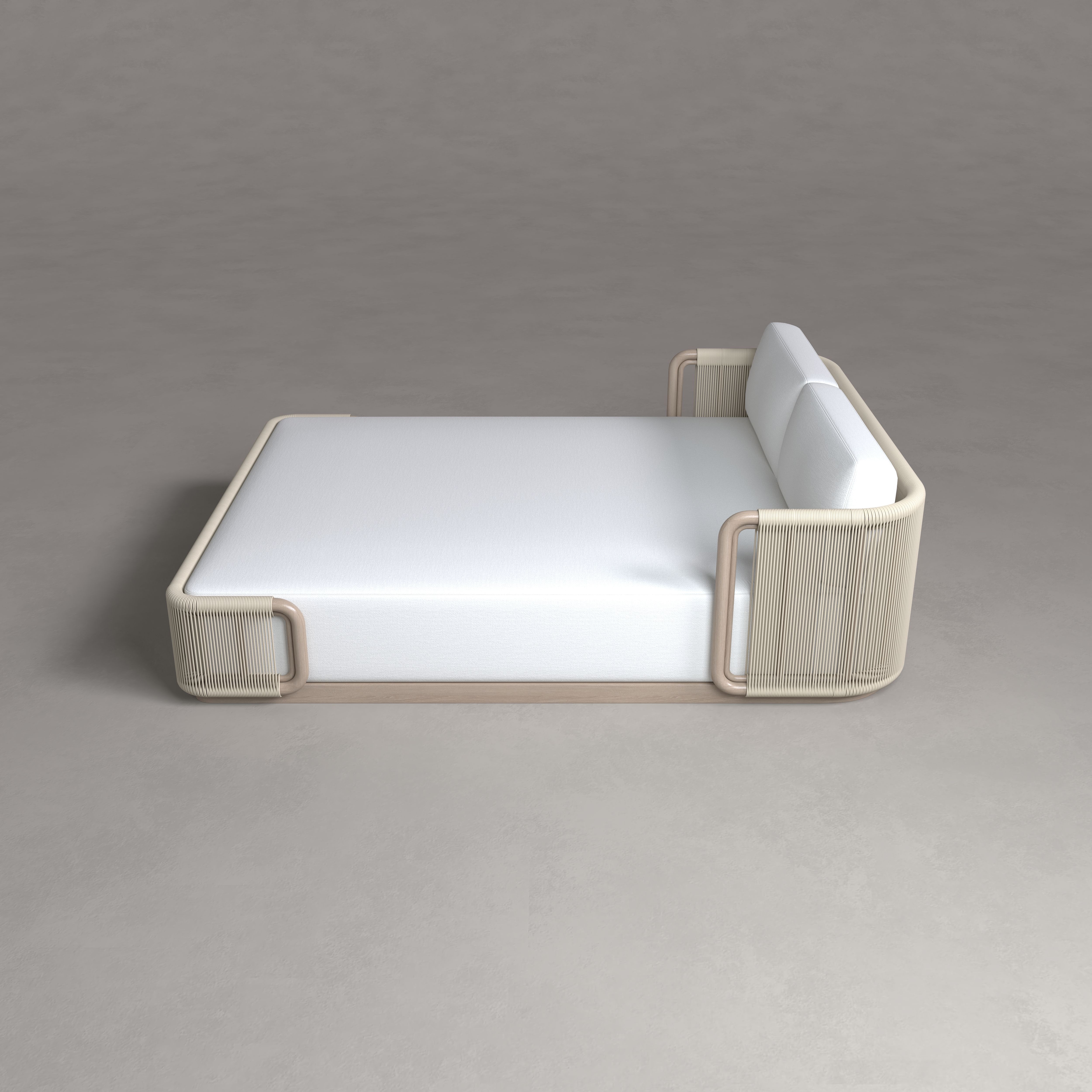 Volare Teak Sunbed