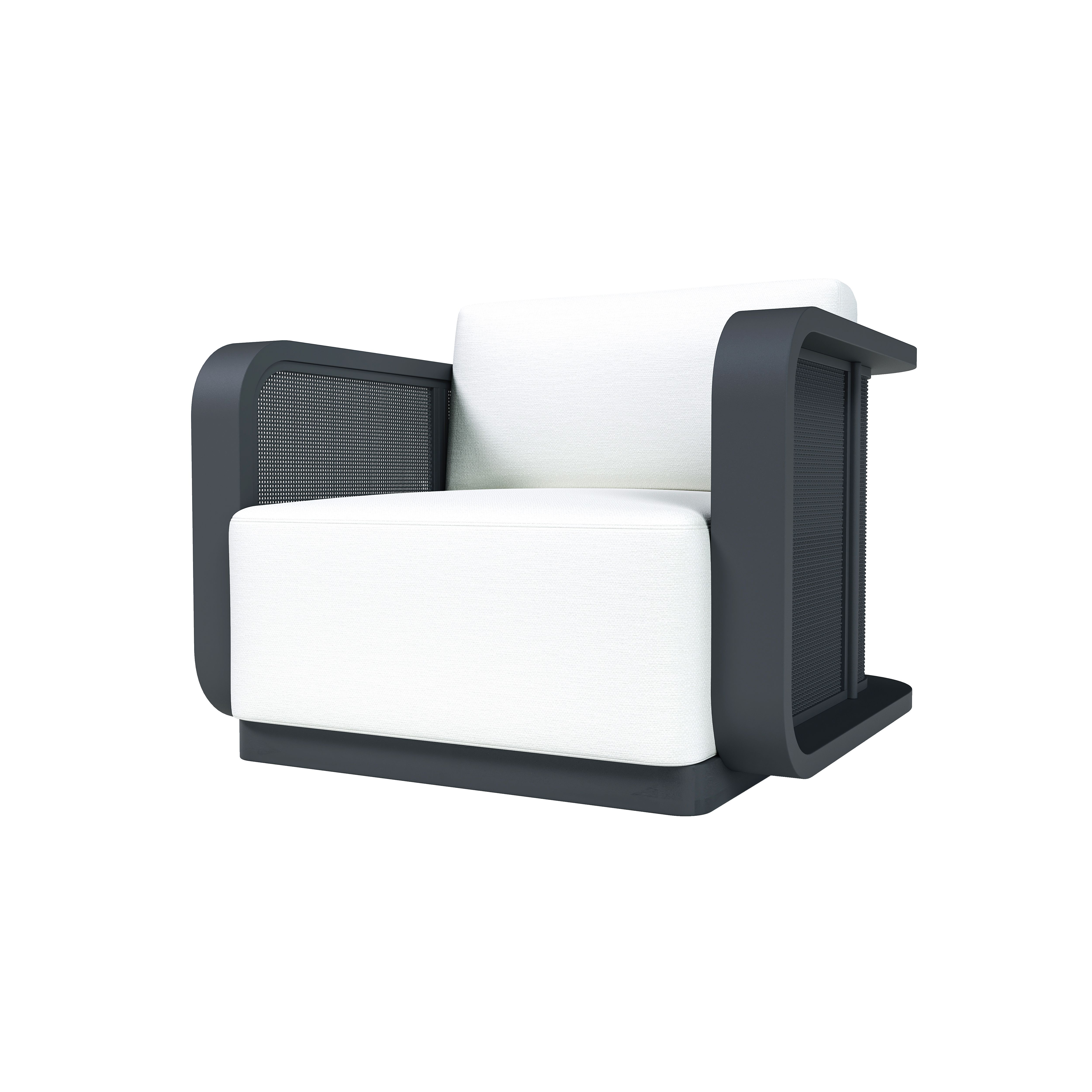 Tranquil Aluminum Single Sofa