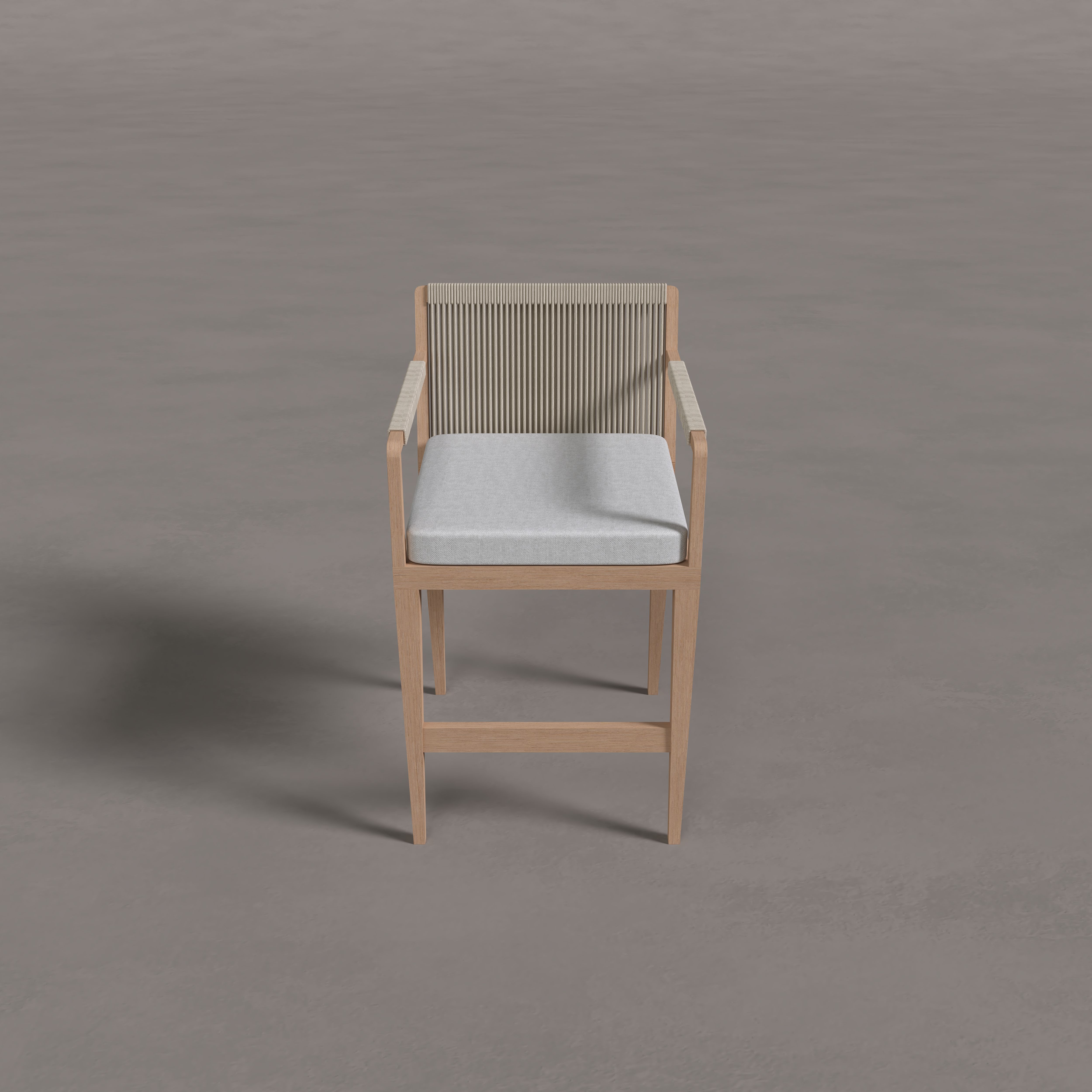 Cove Teak Counter Stool