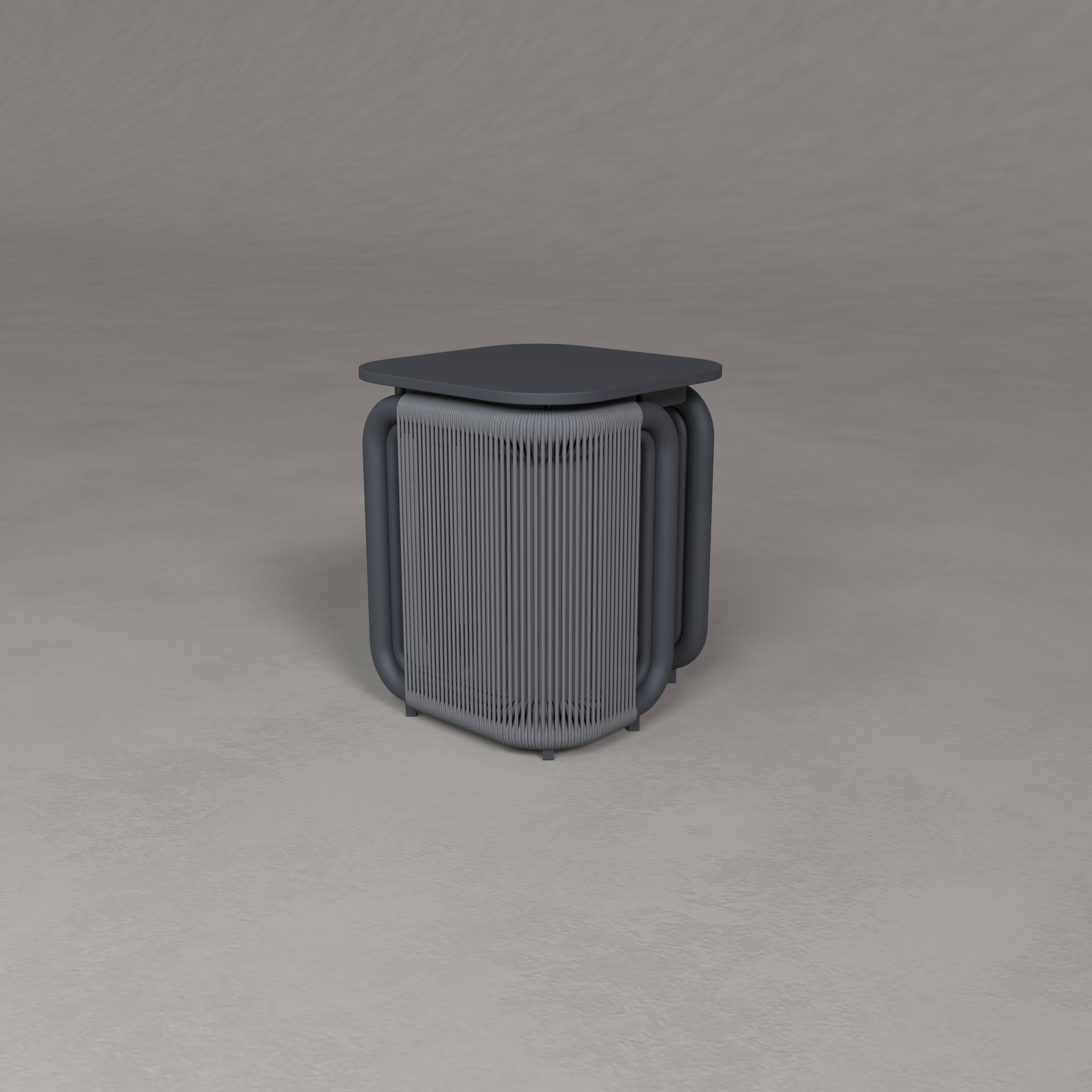 Ordre Aluminum Side Table