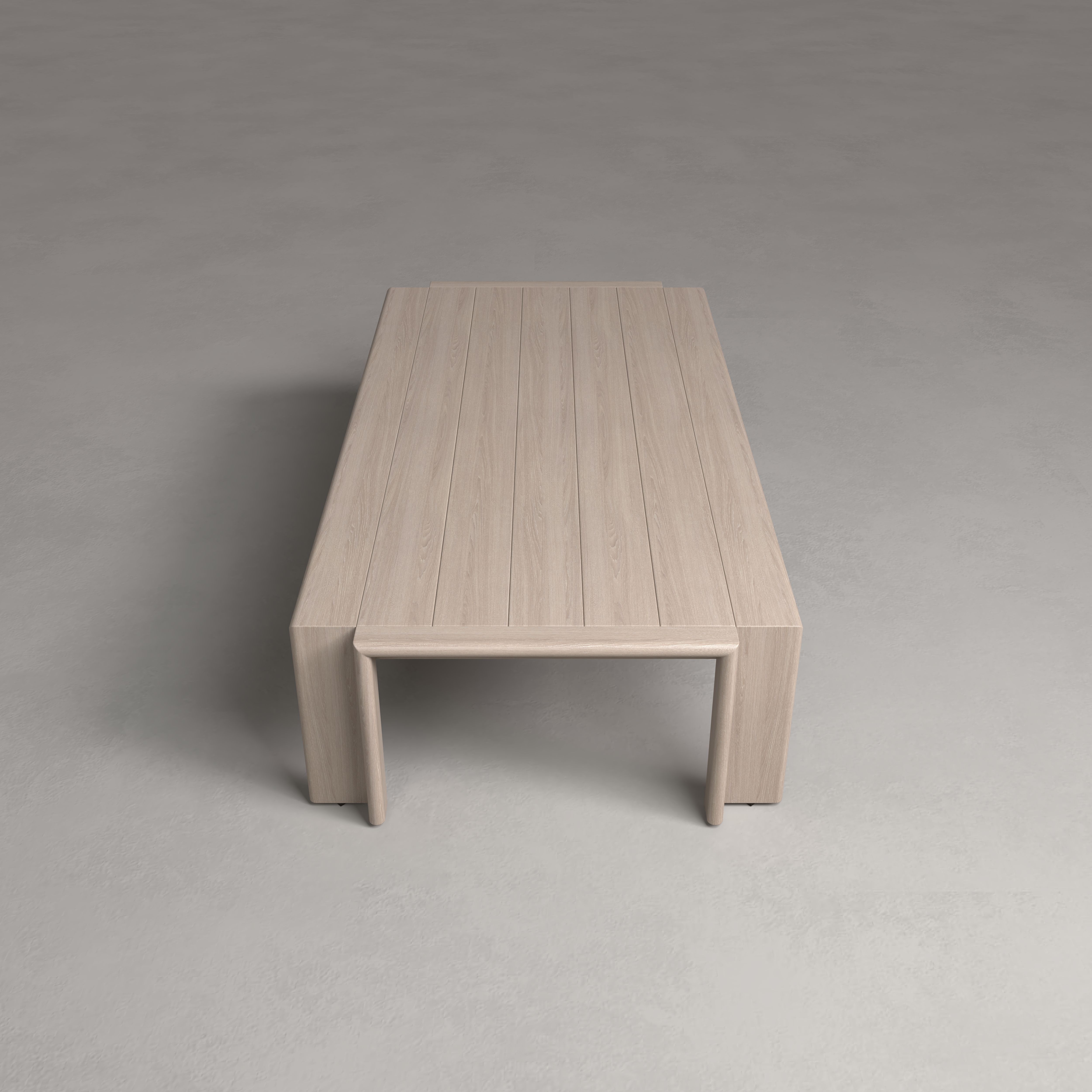 Tranquil Teak Coffee Table