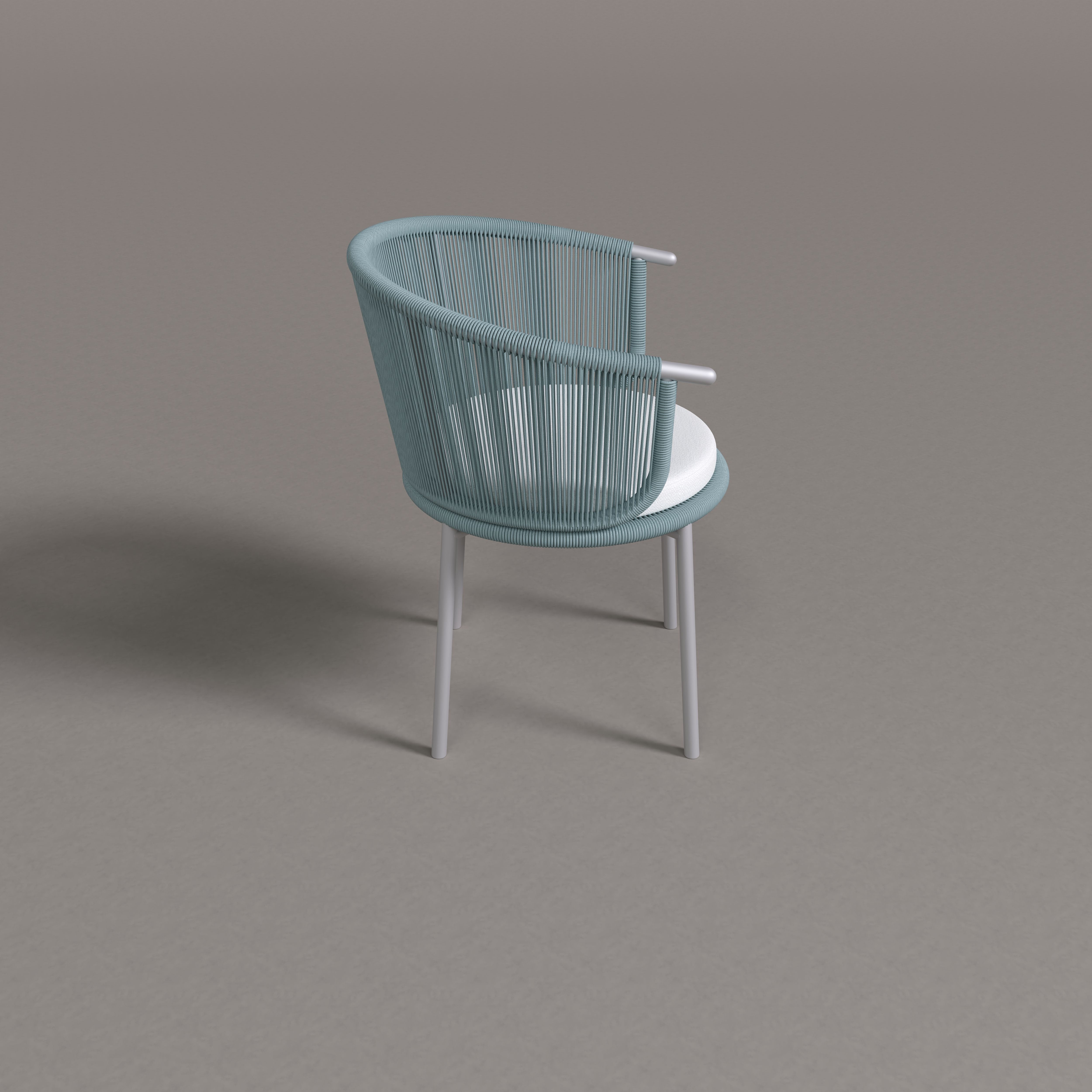 Nexus Aluminum Dining Chair