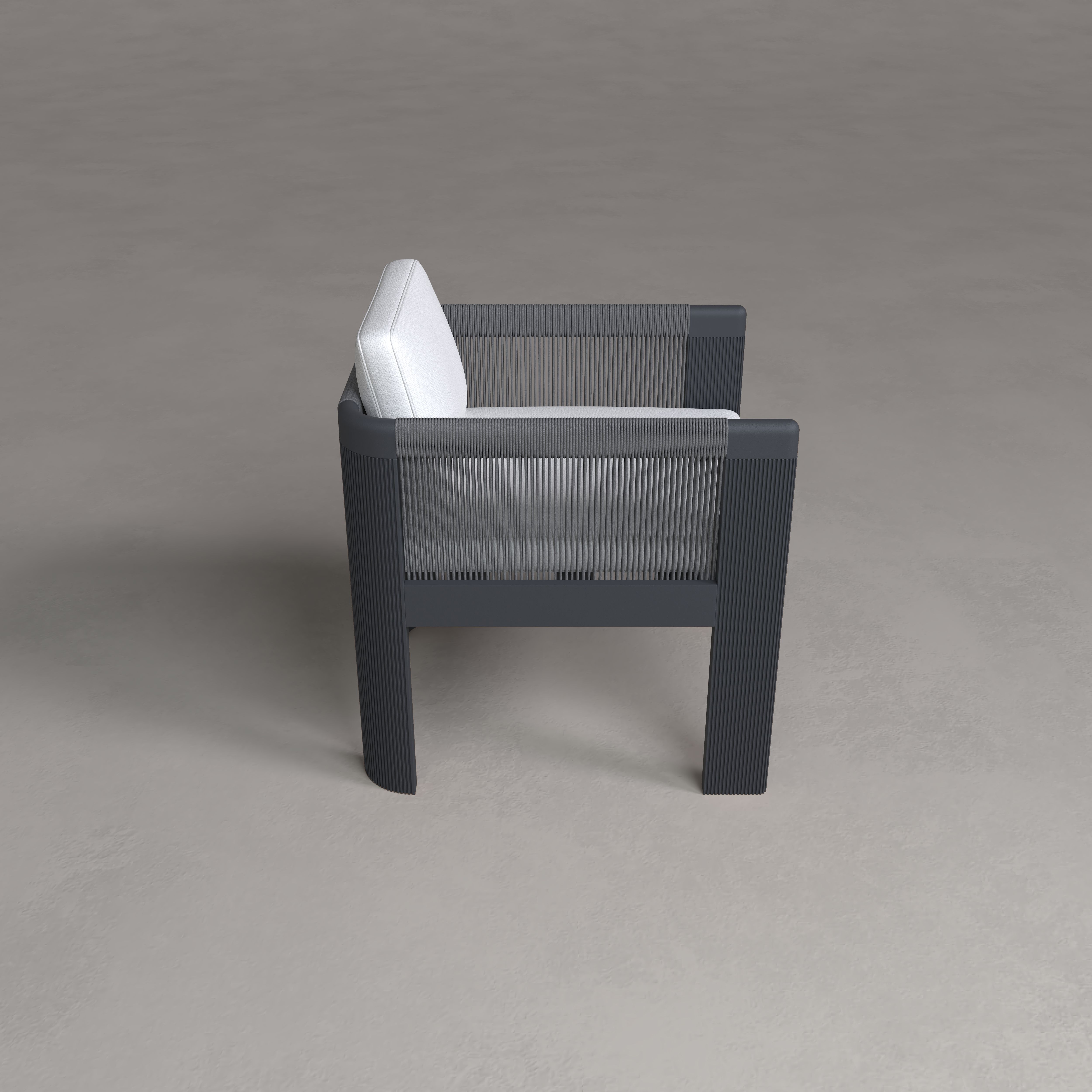 Lagom Aluminum Dining Chair
