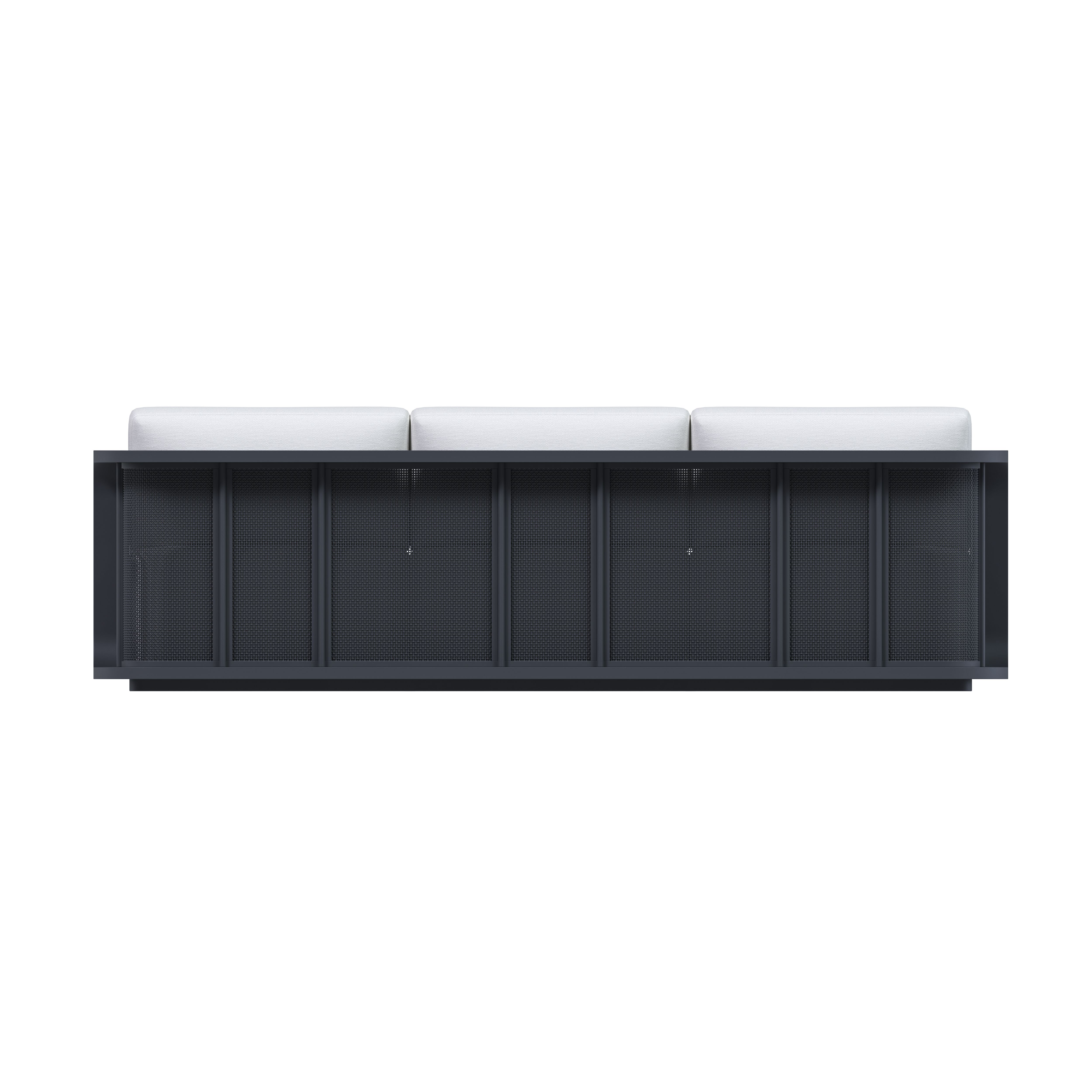 Tranquil Aluminum Three Seat Sofa