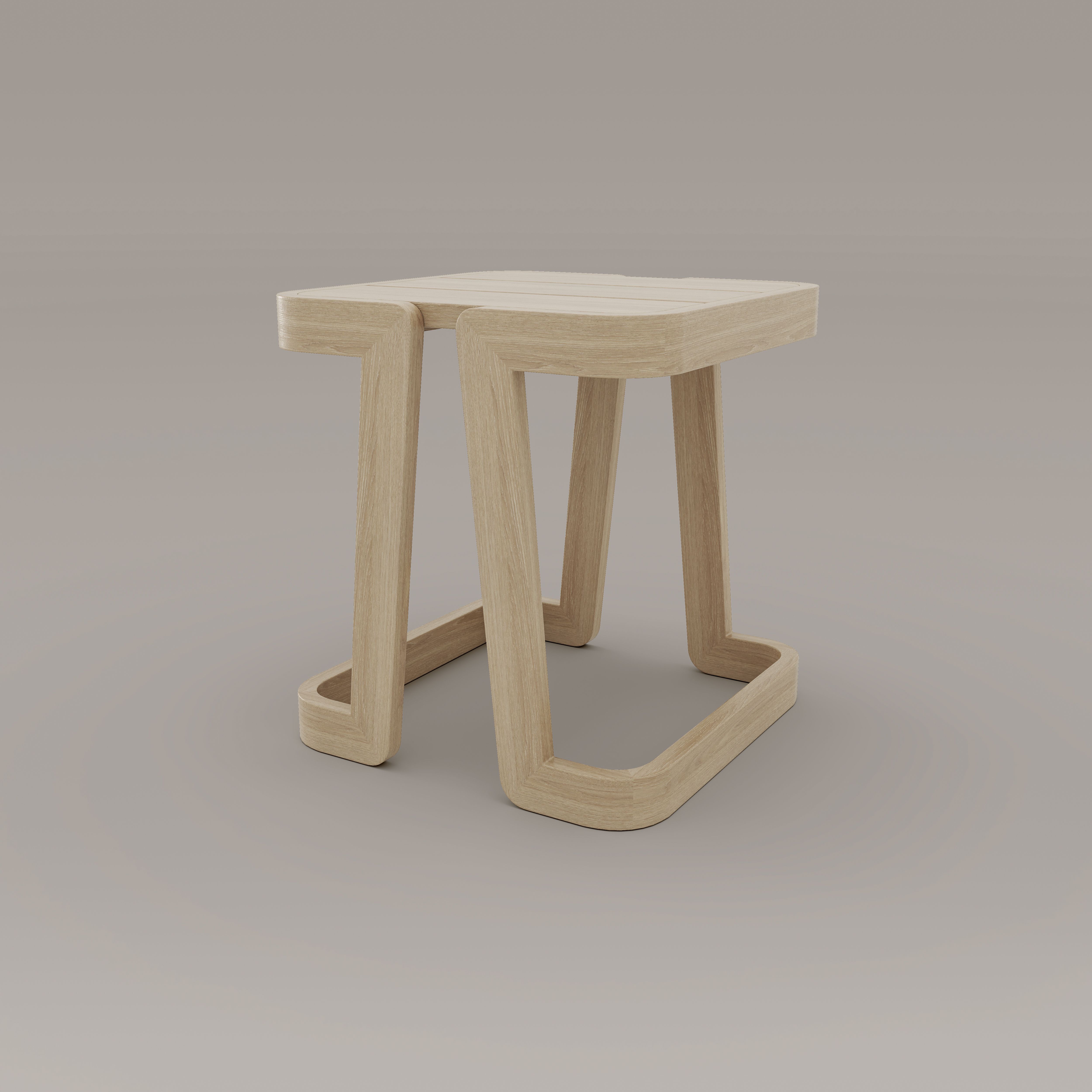 Sicily Teak Side Table