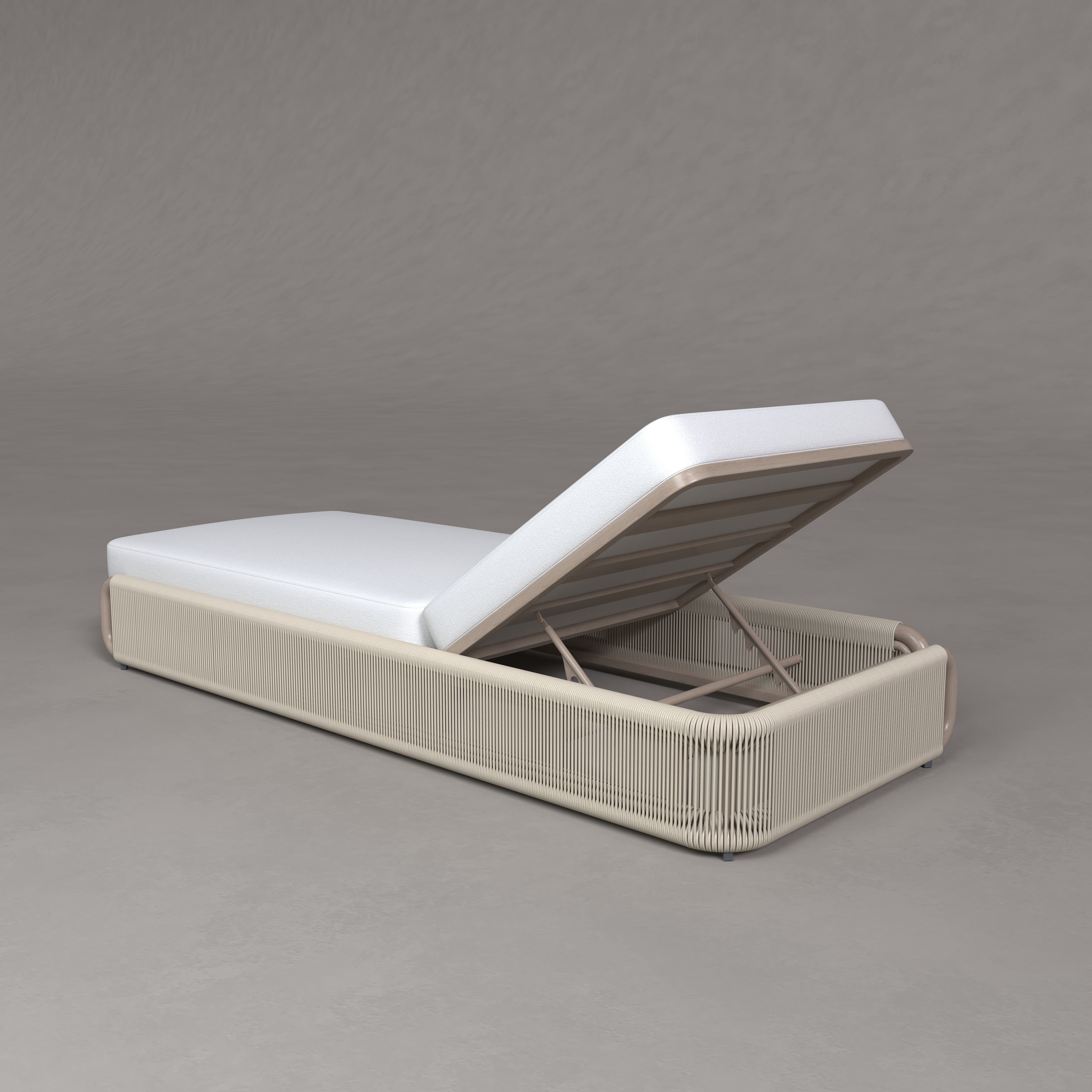 Volare Teak Sun Longer