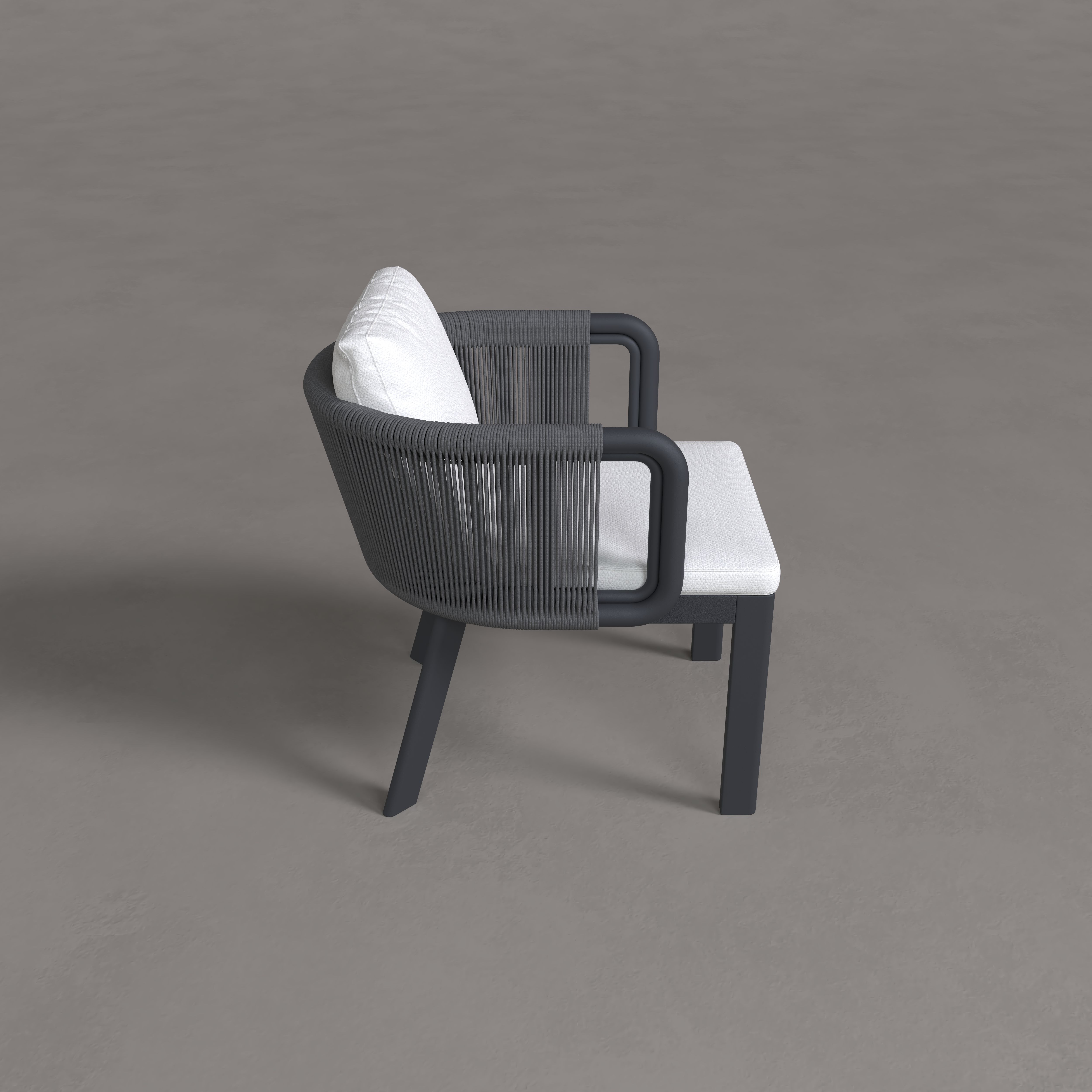 Ordre Aluminum Dining Chair