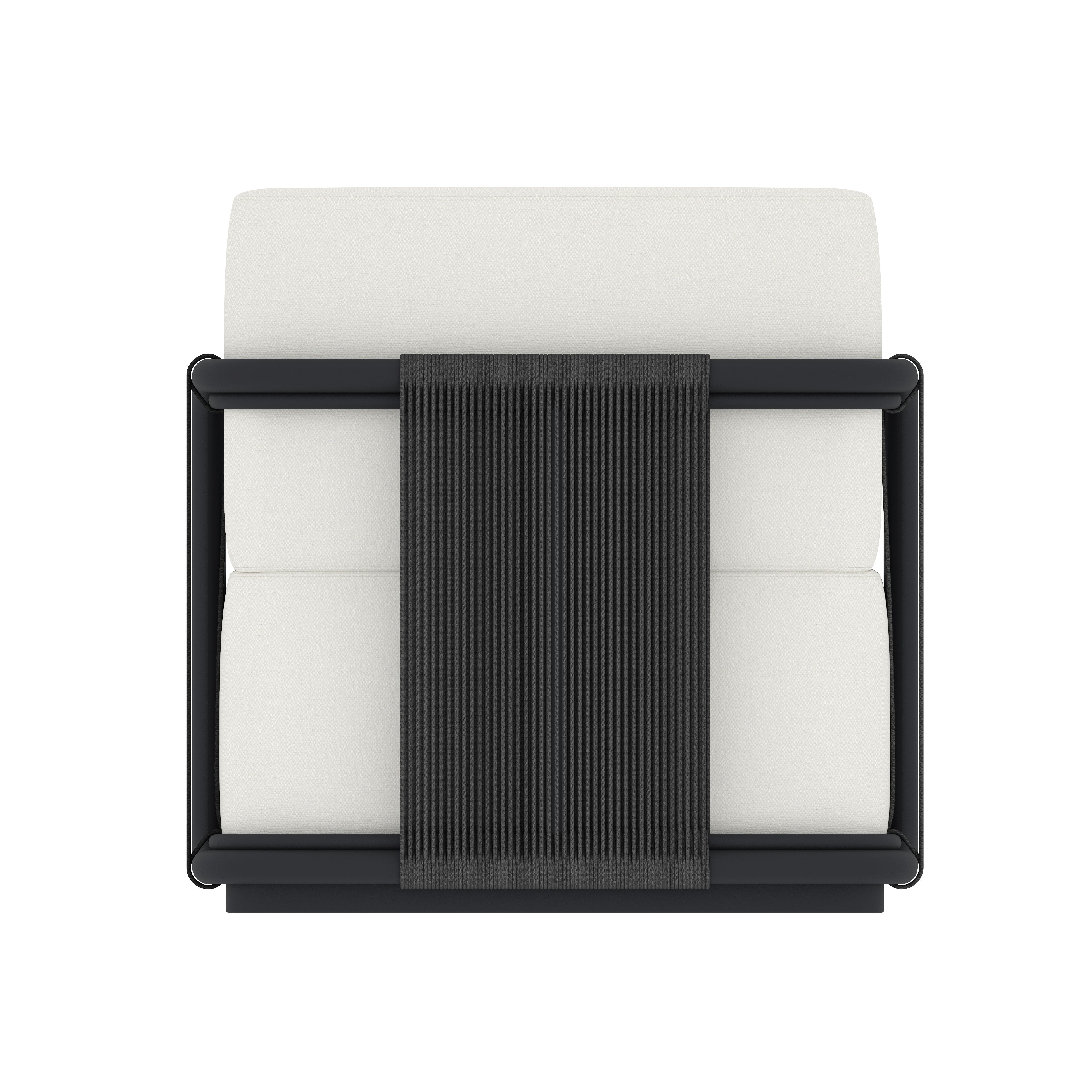 Volare Aluminum Single Sofa