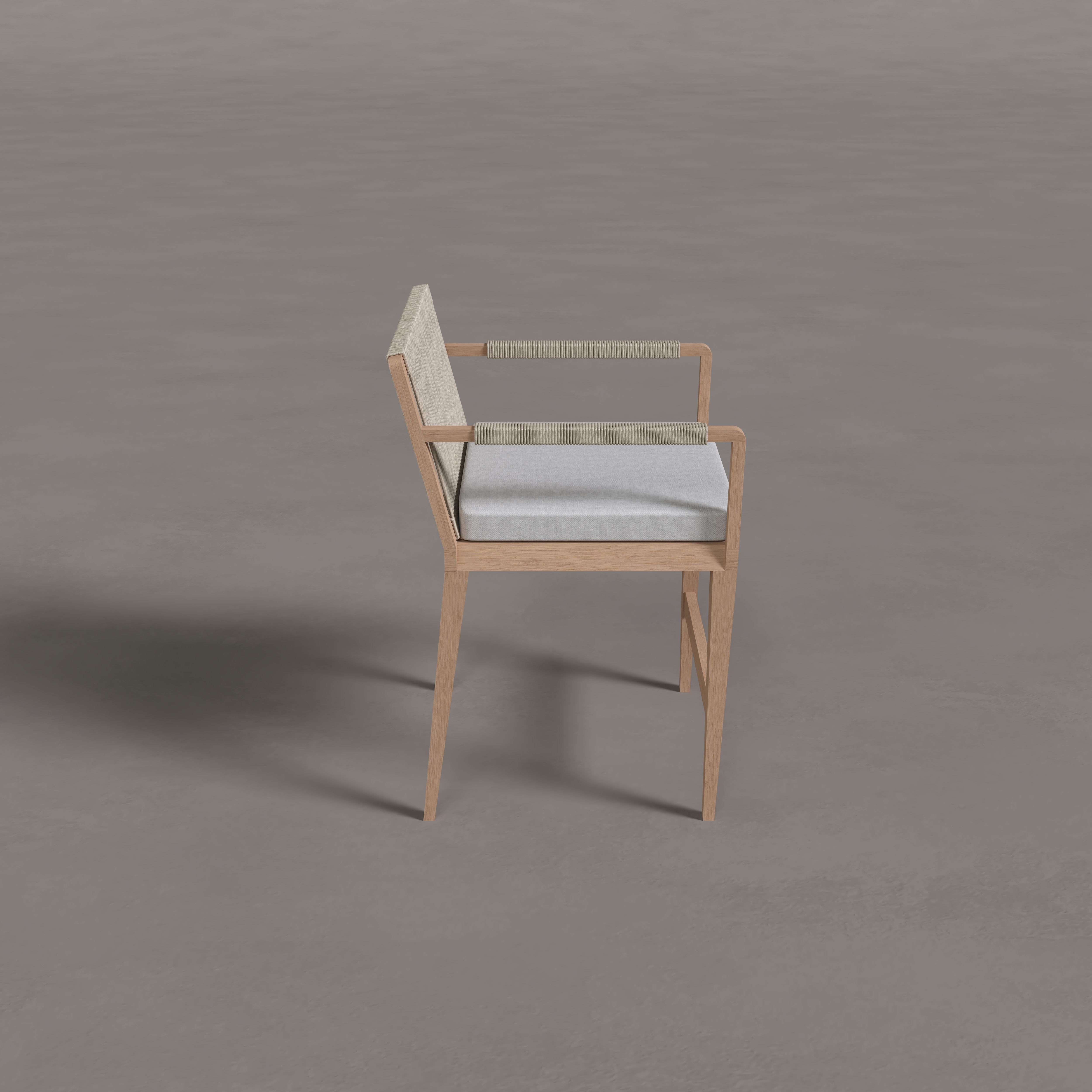 Cove Teak Counter Stool
