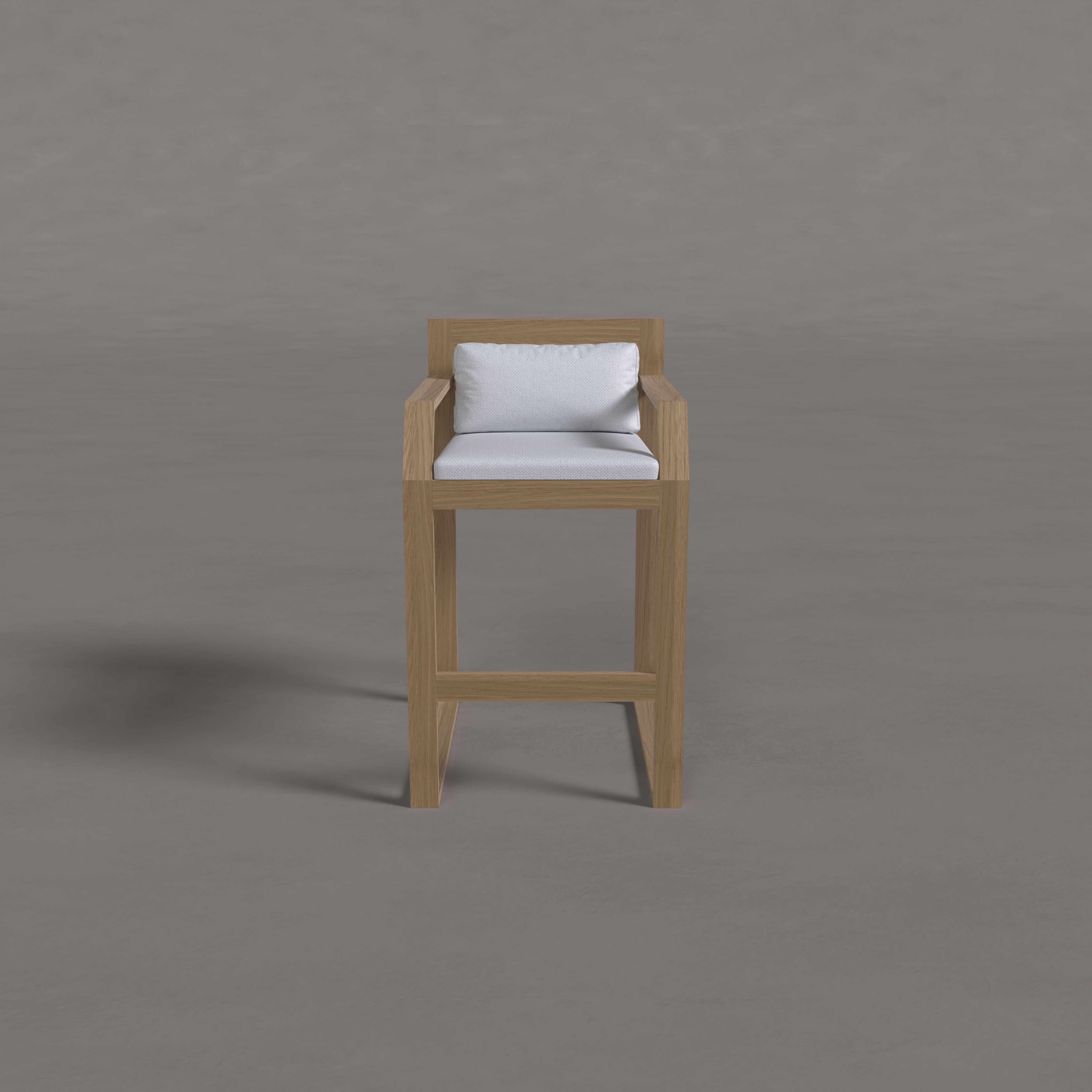 Alba Teak Counter Stool
